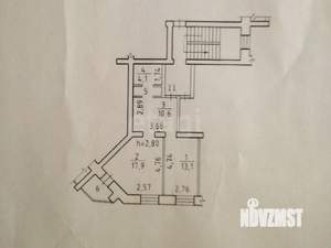 1-к квартира, на длительный срок, 48м2, 4/9 этаж