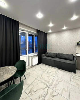 Студия квартира, на длительный срок, 35м2, 12/19 этаж