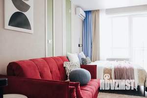 Студия квартира, посуточно, 30м2, 23/25 этаж