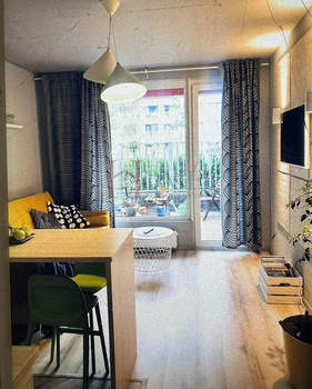 Студия квартира, на длительный срок, 42м2, 2/8 этаж