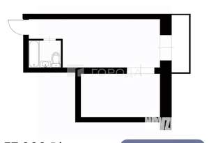 1-к квартира, на длительный срок, 51м2, 8/20 этаж