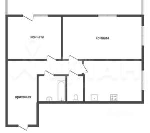 2-к квартира, на длительный срок, 75м2, 7/10 этаж