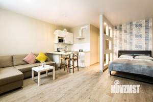 Студия квартира, посуточно, 40м2, 13/17 этаж