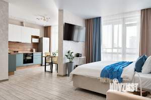 Студия квартира, на длительный срок, 43м2, 9/27 этаж