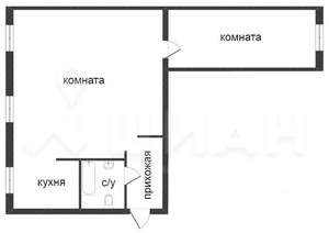 2-к квартира, на длительный срок, 60м2, 4/5 этаж