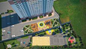 1-к квартира, на длительный срок, 45м2, 23/25 этаж