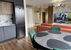 Студия квартира, на длительный срок, 61м2, 17/23 этаж