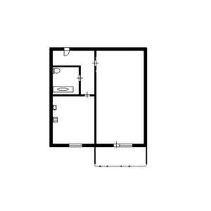 1-к квартира, на длительный срок, 33м2, 5/10 этаж