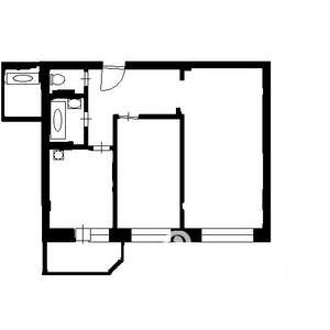 2-к квартира, на длительный срок, 63м2, 9/17 этаж
