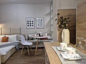 Студия квартира, на длительный срок, 28м2, 8/19 этаж