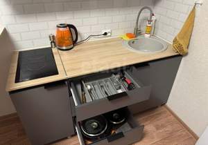 Студия квартира, на длительный срок, 21м2, 6/10 этаж