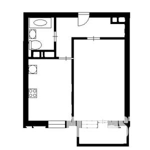 1-к квартира, на длительный срок, 41м2, 5/10 этаж