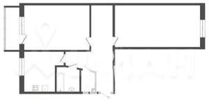2-к квартира, на длительный срок, 49м2, 6/12 этаж