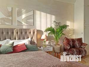 Студия квартира, посуточно, 44м2, 16/25 этаж