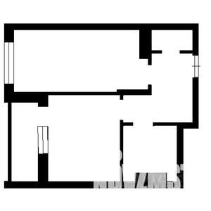 1-к квартира, на длительный срок, 45м2, 4/12 этаж