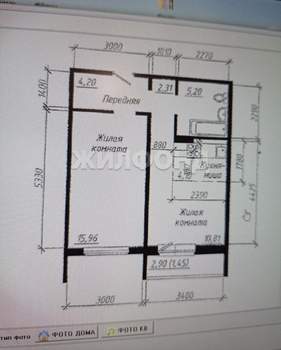 2-к квартира, на длительный срок, 43м2, 3/13 этаж