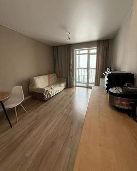 Студия квартира, на длительный срок, 26м2, 24/25 этаж