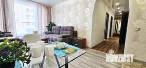 3-к квартира, посуточно, 82м2, 1/1 этаж