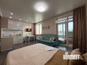 1-к квартира, посуточно, 35м2, 12/25 этаж