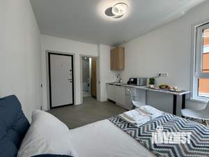 Студия квартира, на длительный срок, 20м2, 5/17 этаж