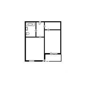 1-к квартира, на длительный срок, 37м2, 3/12 этаж