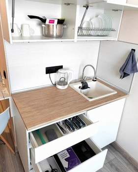 Студия квартира, на длительный срок, 21м2, 11/15 этаж