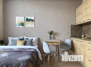 Студия квартира, посуточно, 24м2, 1/18 этаж