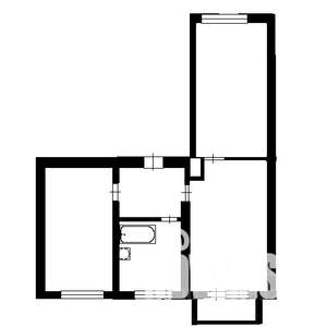 2-к квартира, на длительный срок, 45м2, 2/9 этаж