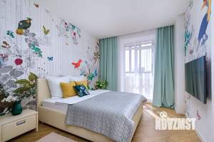 2-к квартира, посуточно, 46м2, 17/25 этаж