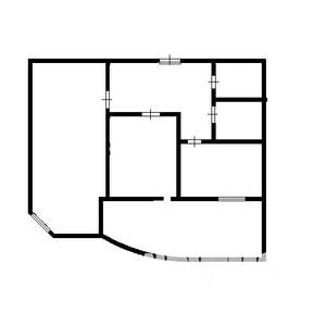 2-к квартира, на длительный срок, 50м2, 2/5 этаж
