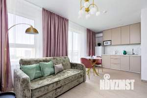 2-к квартира, посуточно, 44м2, 1/1 этаж