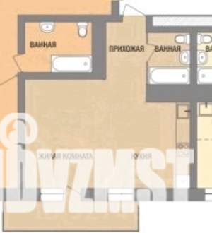 1-к квартира, на длительный срок, 42м2, 11/19 этаж