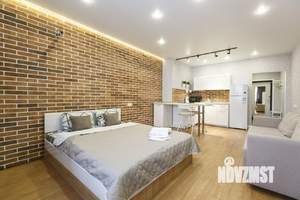 1-к квартира, посуточно, 40м2, 1/1 этаж