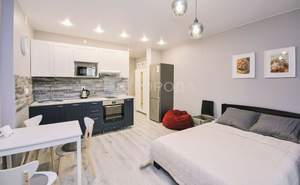 Студия квартира, на длительный срок, 30м2, 4/14 этаж