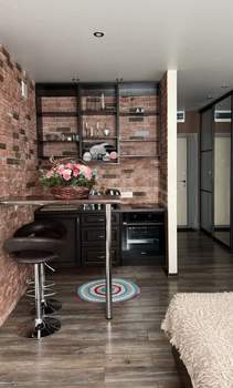 Студия квартира, на длительный срок, 26м2, 14/17 этаж