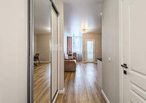 Студия квартира, на длительный срок, 28м2, 4/25 этаж