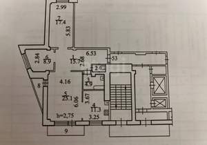 3-к квартира, на длительный срок, 85м2, 15/25 этаж