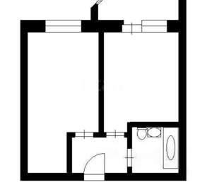 1-к квартира, на длительный срок, 37м2, 9/16 этаж