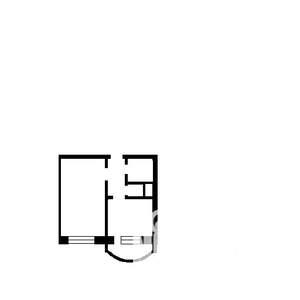 1-к квартира, на длительный срок, 40м2, 3/16 этаж