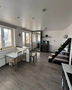 Студия квартира, на длительный срок, 36м2, 3/17 этаж