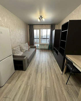 Студия квартира, на длительный срок, 28м2, 7/17 этаж