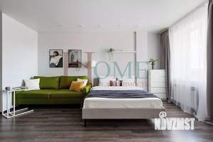 Студия квартира, на длительный срок, 37м2, 5/19 этаж