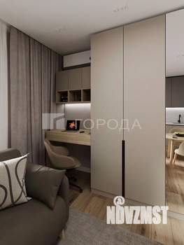 Студия квартира, на длительный срок, 27м2, 12/25 этаж