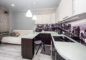 Студия квартира, на длительный срок, 27м2, 7/22 этаж