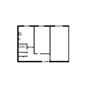 2-к квартира, на длительный срок, 46м2, 8/9 этаж