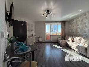 Студия квартира, посуточно, 40м2, 9/24 этаж