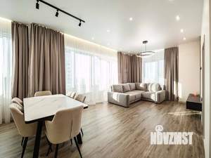 2-к квартира, на длительный срок, 76м2, 24/25 этаж