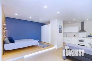 Студия квартира, посуточно, 42м2, 4/25 этаж