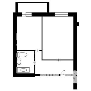 1-к квартира, на длительный срок, 35м2, 10/15 этаж