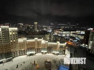 1-к квартира, посуточно, 40м2, 18/25 этаж